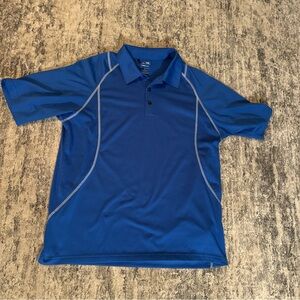 adidas Blue Performance Polo Shirt